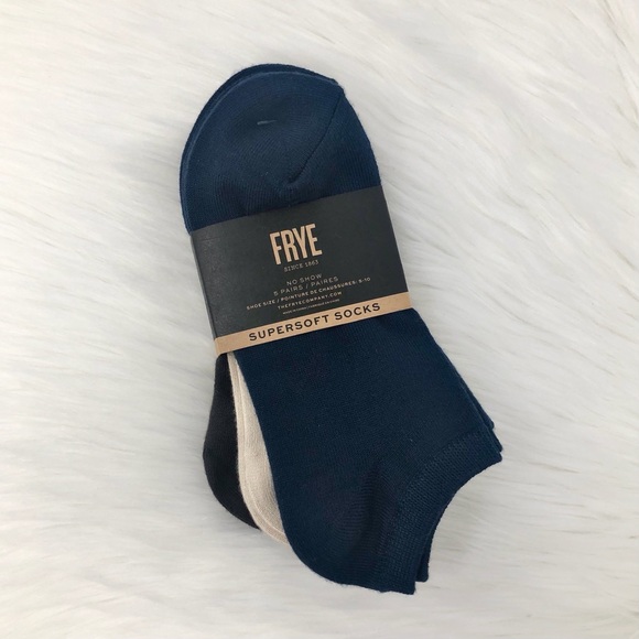 Frye Super Soft No Show Socks | 5 Pairs